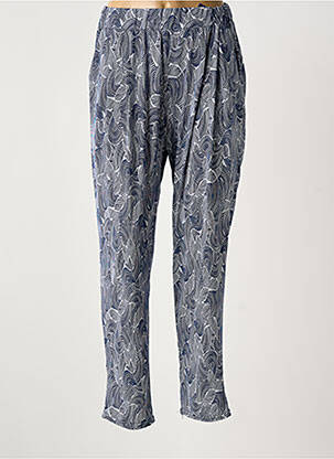 Pantalon drept albastru ATLANTA femeie