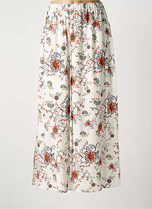 Fustă lungă alb LOLA ESPELETA femeie