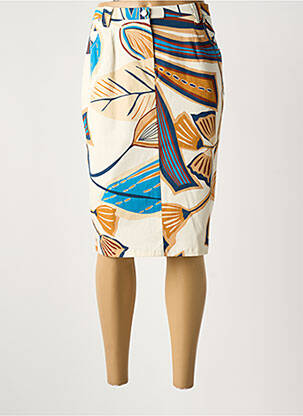 Fustă midi bej IMPULSION femeie