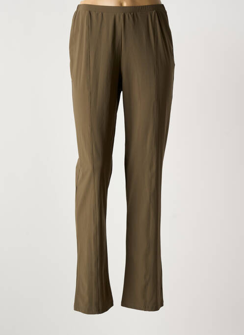 Pantalon drept verde IMPULSION femeie