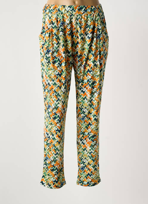 Pantalon slim verde ATLANTA femeie