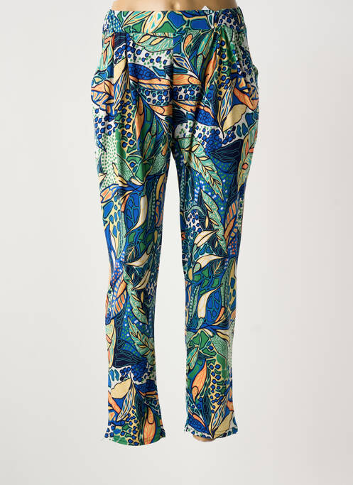 Pantalon slim albastru ATLANTA femeie