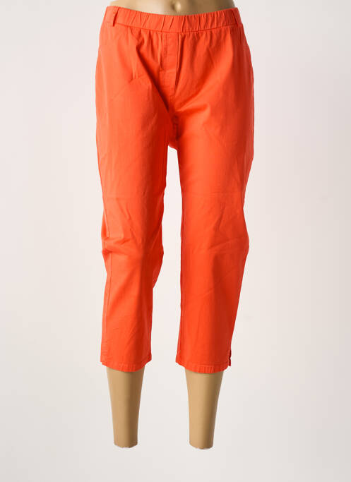 Pantalon trei sferturi portocaliu IMPULSION femeie