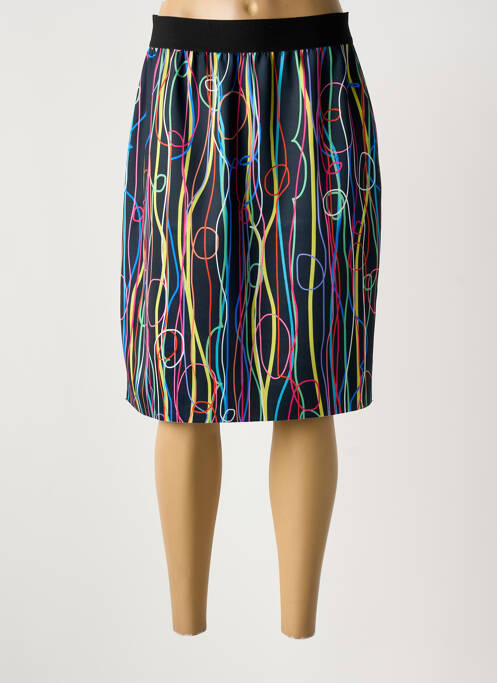 Fustă midi negru IMPULSION femeie