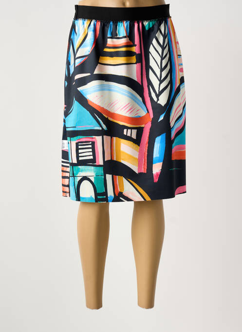 Fustă midi negru IMPULSION femeie