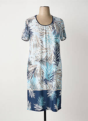 Rochie midi albastru OMC femeie