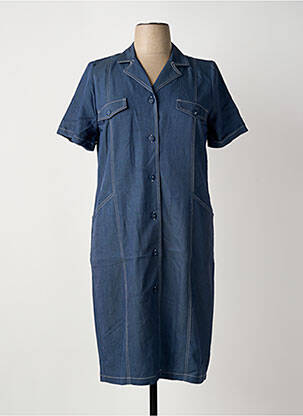 Rochie midi albastru OMC femeie