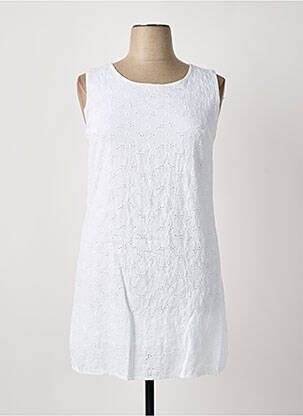 Rochie scurtă alb LA PETITE NÎMOISE femeie