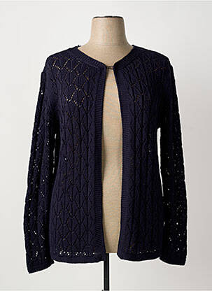 Vestă cu mâneci lungi albastru OMC femeie