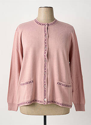 Vestă cu mâneci lungi roz LAS CABRILLAS femeie