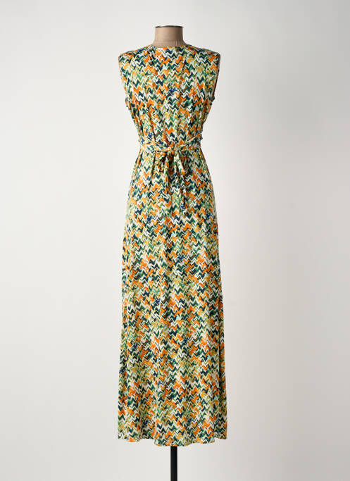 Rochie lungă verde ATLANTA femeie