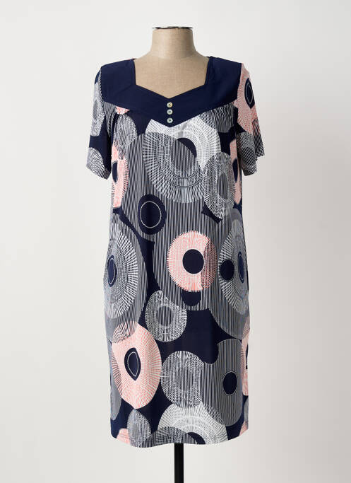 Rochie midi albastru OMC femeie