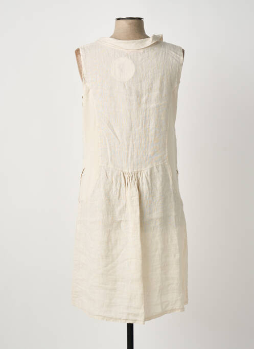 Rochie midi bej LA PETITE NÎMOISE femeie