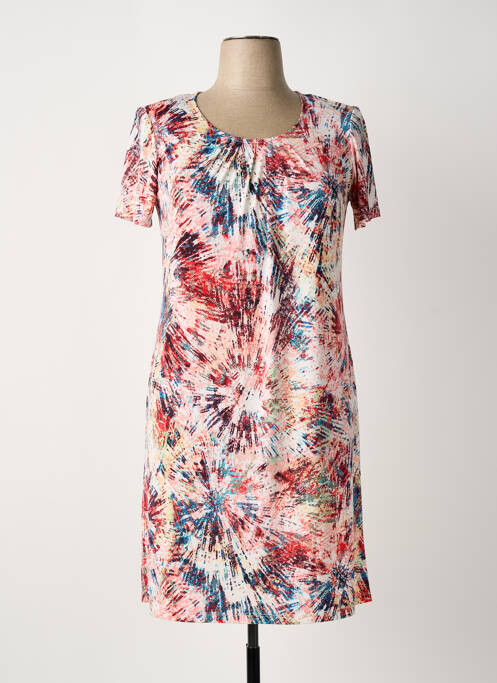 Rochie midi roz OMC femeie