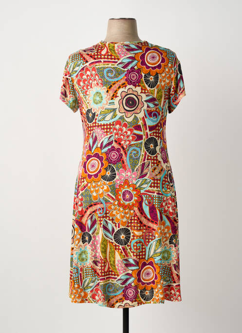 Rochie midi portocaliu ATLANTA femeie