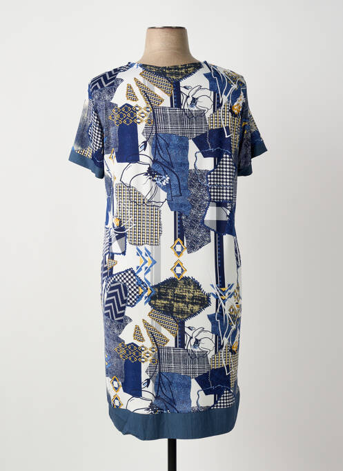 Rochie midi albastru OMC femeie