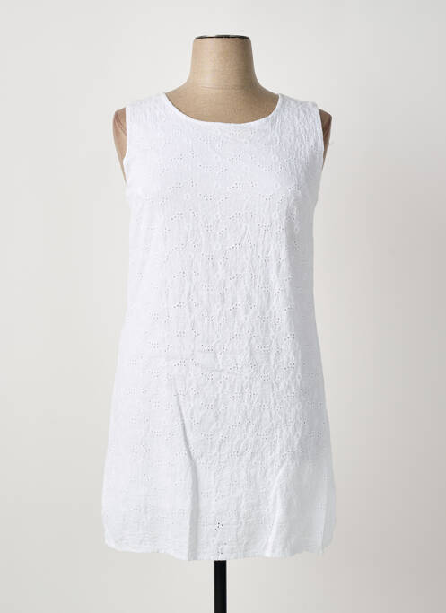 Rochie scurtă alb LA PETITE NÎMOISE femeie