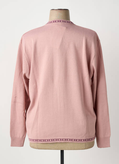 Vestă cu mâneci lungi roz LAS CABRILLAS femeie