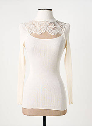 Pulover alb LISANZA femeie