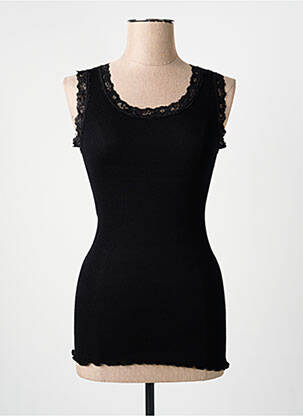 Top/caraco elasticitate negru FRALY femeie