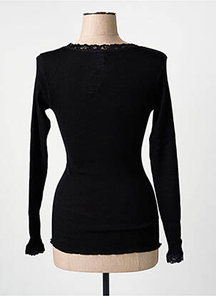 Tricou mâneci lungi mâneci lungi negru FRALY femeie