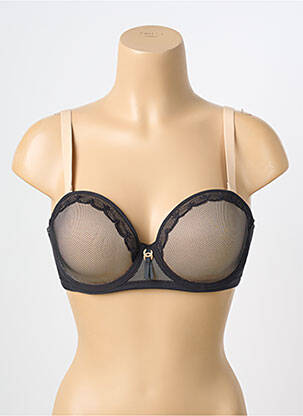 Sutien ușoară și transparentă top sutien modelat negru FREYA femeie