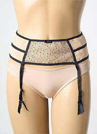 Corset/jartieră bretele elastice reglabile piele FREYA femme