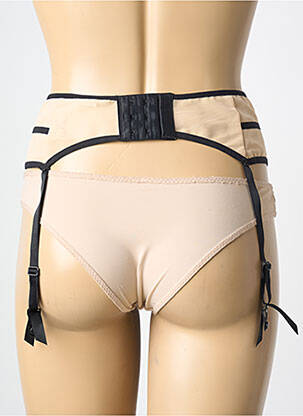 Corset/jartieră broderie culoare piersică FREYA femeie