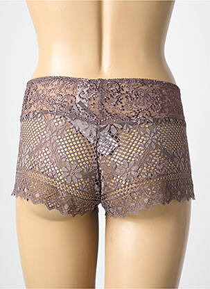Shorty elasticitate maro EMPREINTE femeie