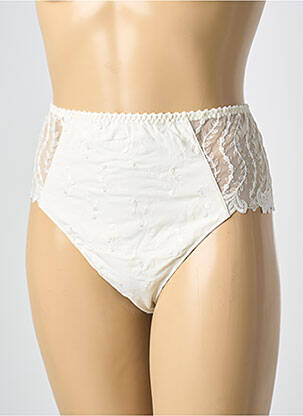 Chilot cu talie înaltă bej SECRET D'EVA femeie