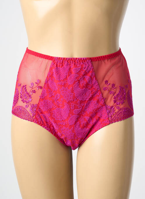 Chilot cu talie înaltă roșu LOUISA BRACQ femeie