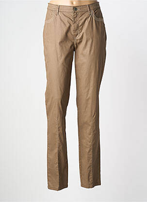 Pantalon slim buzunare bej K'TENDANCES femeie