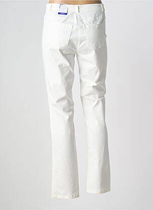 Pantalon slim buzunare alb FRANK WALDER femeie