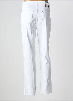Pantalon slim buzunare alb ANNA MONTANA femeie