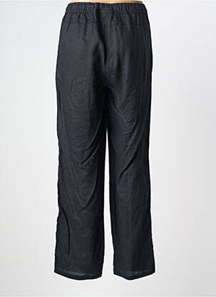 Pantalon drept talie elastică negru BARBARA LEBEK femeie