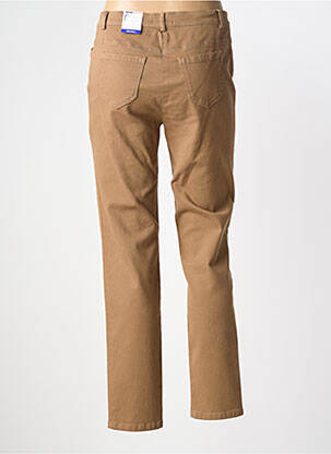 Pantalon slim buzunare bej FRANK WALDER femeie