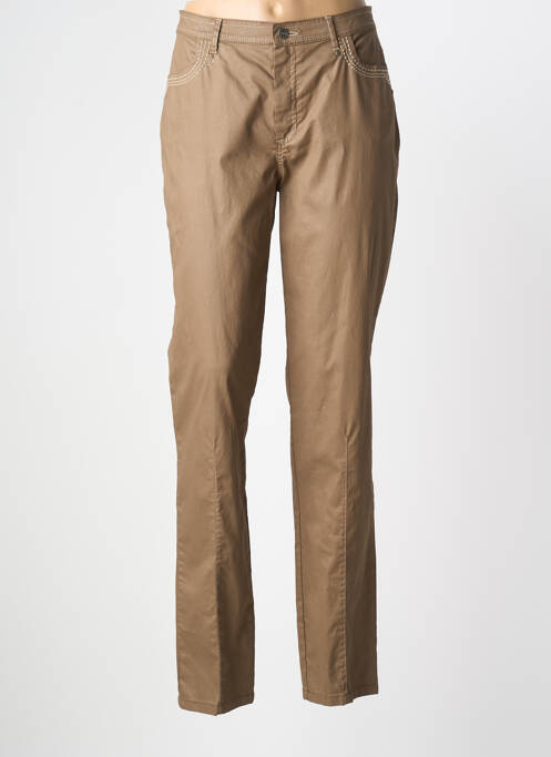 Pantalon slim bej K'TENDANCES femeie