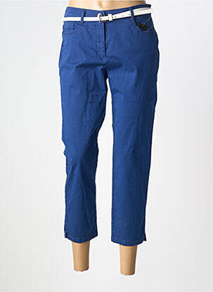 Pantalon trei sferturi albastru BETTY BARCLAY femeie