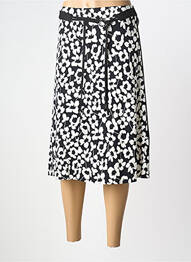 Fustă midi croială dreaptă alb FRANK WALDER femme