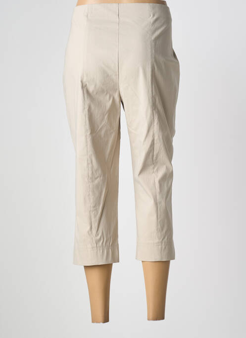 Pantalon trei sferturi bej MAGIC SHAPE femeie