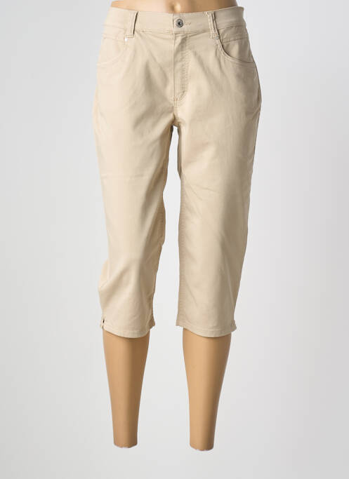 Pantalon trei sferturi bej ANNA MONTANA femeie