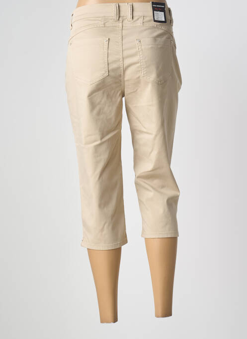 Pantalon trei sferturi bej ANNA MONTANA femeie