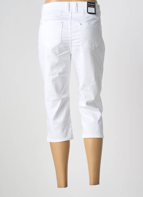 Pantalon trei sferturi alb ANNA MONTANA femeie
