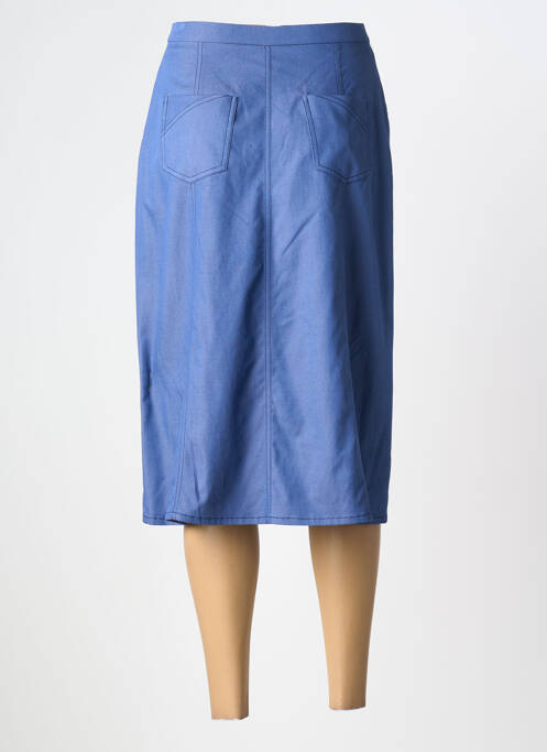 Fustă midi albastru GUY DUBOUIS femeie