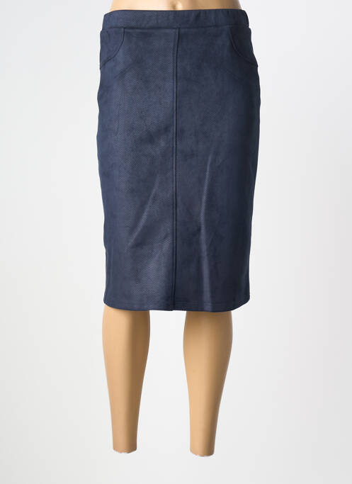 Fustă midi albastru GUY DUBOUIS femeie