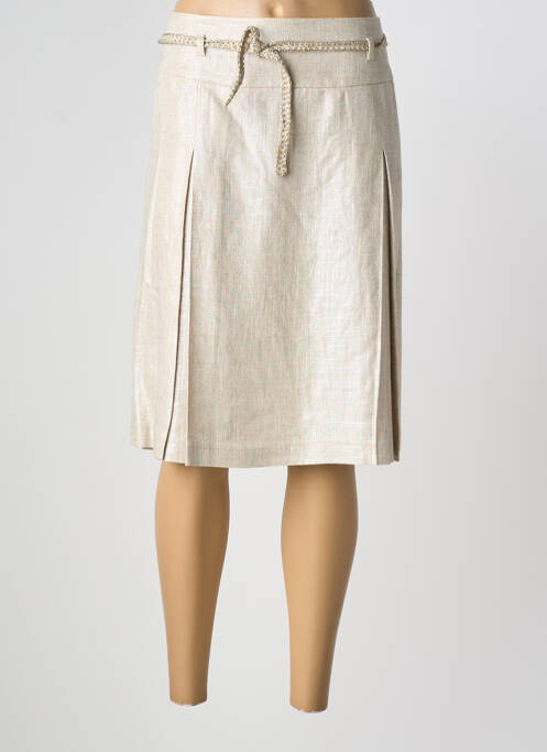 Fustă midi bej GREGORY PAT femeie