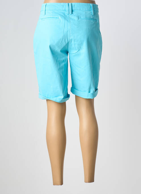 Bermudă țesătură poplin mărime normală albastru ANANKE femme