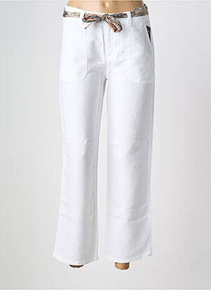 Pantalon 7/8 alb ANNA MONTANA femeie
