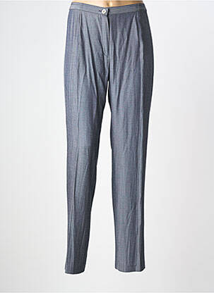 Pantalon slim talie elastică talie înaltă albastru SAN FRANCISCO femeie