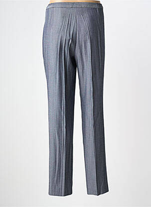 Pantalon slim talie elastică talie înaltă albastru SAN FRANCISCO femeie